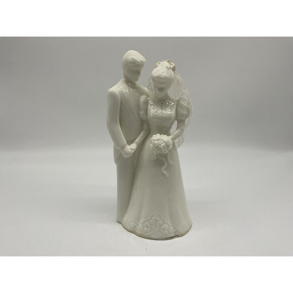 San Francisco Music Box Company Vintage Musical Bride & Groom Porcelain Collecti - Picture 4 of 15